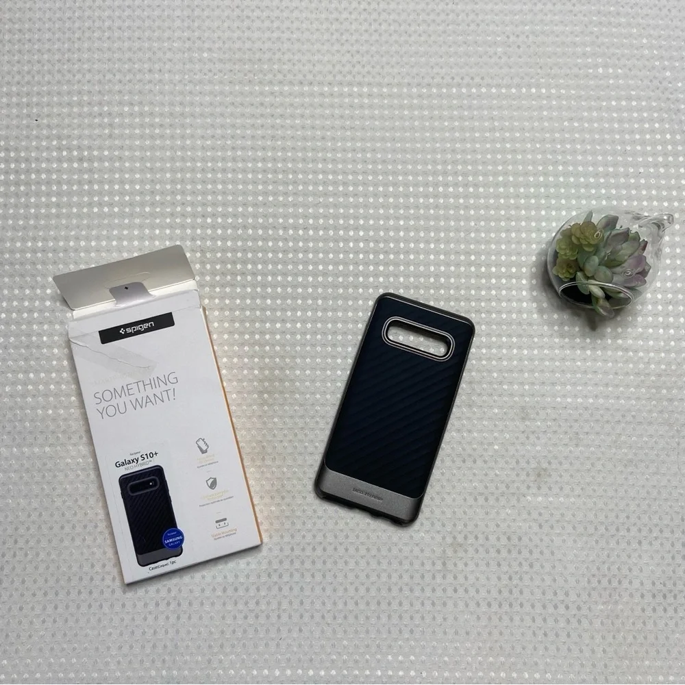 Spigen Galaxy S10+ Neo Hybrid Case - Gunmetal